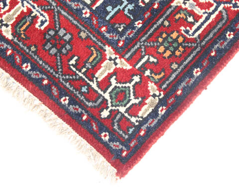 Heriz Multicolor Hand Knotted 30 X 50  Area Rug 904-136479 Image 2