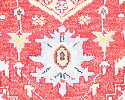 Heriz Multicolor Hand Knotted 40 X 60  Area Rug 904-136484 Image 6