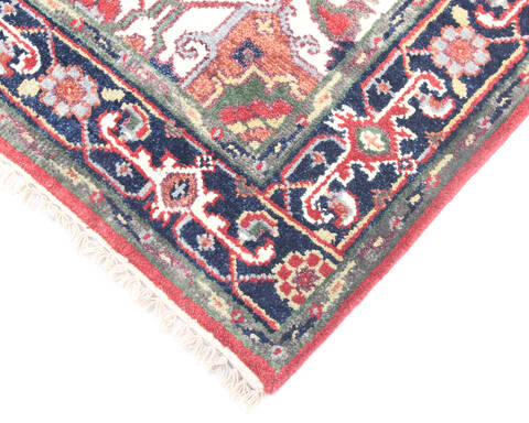 Heriz Multicolor Hand Knotted 40 X 60  Area Rug 904-136486 Image 2