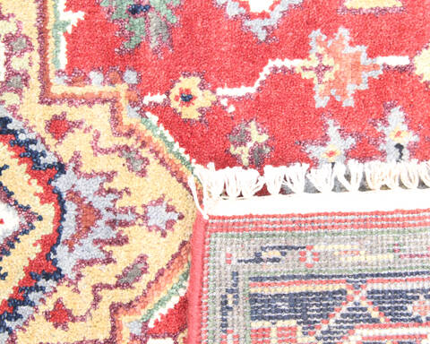 Heriz Multicolor Hand Knotted 40 X 60  Area Rug 904-136486 Image 3