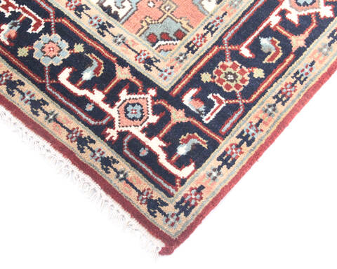 Heriz Multicolor Hand Knotted 40 X 60  Area Rug 904-136487 Image 2