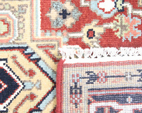 Heriz Multicolor Hand Knotted 40 X 60  Area Rug 904-136487 Image 3