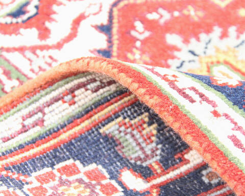 Heriz Multicolor Hand Knotted 40 X 60  Area Rug 904-136490 Image 4