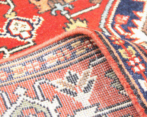 Heriz Multicolor Hand Knotted 60 X 90  Area Rug 904-136493 Image 4