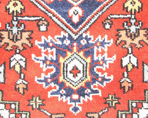 Heriz Multicolor Hand Knotted 60 X 90  Area Rug 904-136493 Image 6