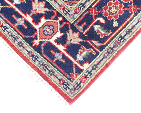 Heriz Multicolor Hand Knotted 60 X 90  Area Rug 904-136494 Image 2