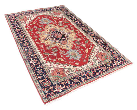 Heriz Multicolor Hand Knotted 60 X 90  Area Rug 904-136496 Image 1