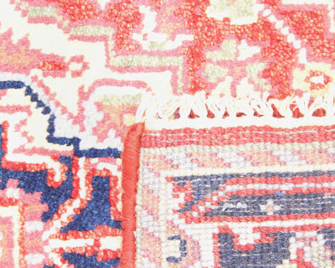 Heriz Multicolor Runner Hand Knotted 25 X 100  Area Rug 904-136504 Image 3