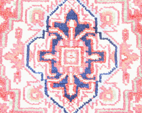 Heriz Multicolor Runner Hand Knotted 25 X 100  Area Rug 904-136504 Image 6