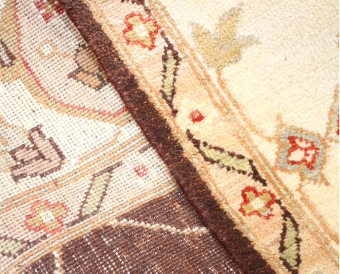 Vintage Multicolor Hand Knotted 710 X 100  Area Rug 904-136505 Image 3