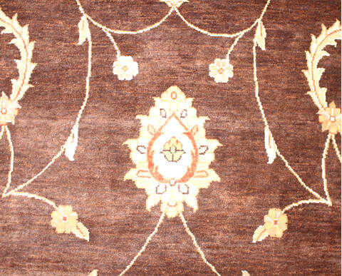 Vintage Multicolor Hand Knotted 710 X 100  Area Rug 904-136505 Image 4