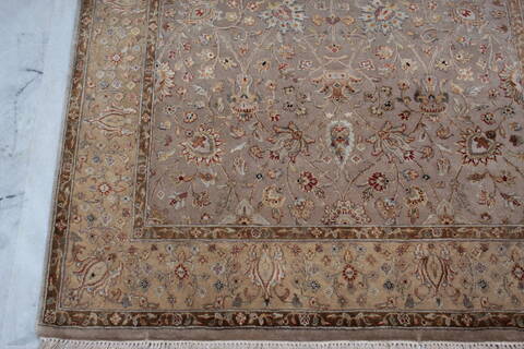 Jaipur Grey Hand Knotted 40 X 61  Area Rug 905-136546 Image 2
