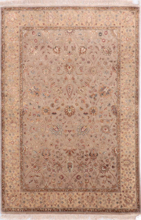 Jaipur Grey Hand Knotted 40 X 61  Area Rug 905-136546 Image 0
