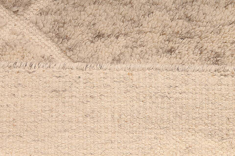Moroccan Beige Hand Made 100 X 148  Area Rug 254-136563 Image 8