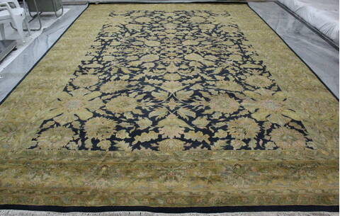 Jaipur Blue Hand Knotted 121 X 1710  Area Rug 905-136645 Image 10
