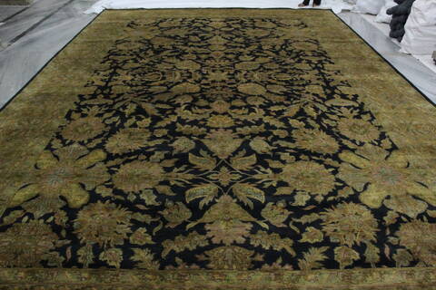 Jaipur Blue Hand Knotted 121 X 1710  Area Rug 905-136645 Image 7