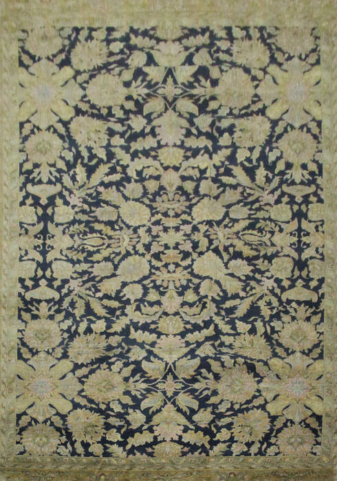 Jaipur Blue Hand Knotted 121 X 1710  Area Rug 905-136645 Image 0
