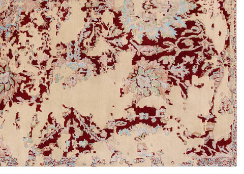 Agra Red Hand Knotted 80 X 100  Area Rug 902-136757 Image 1