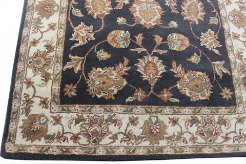 Persian Black Hand Tufted 50 X 80  Area Rug 902-136789 Image 2
