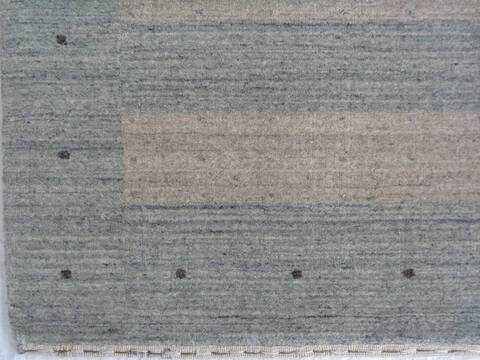 Gabbeh Grey Hand Loom Woven 46 X 66  Area Rug 902-136809 Image 1