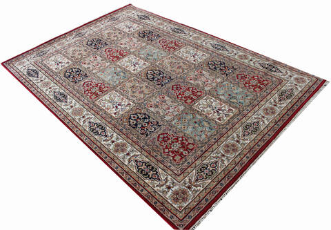 Bakhtiar Multicolor Hand Knotted 55 X 80  Area Rug 902-136811 Image 3