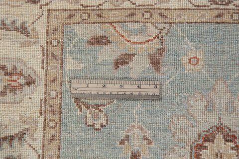 Chobi Grey Runner Hand Knotted 27 X 99  Area Rug 700-137070 Image 5