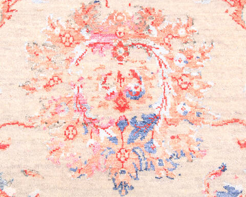 Modern Multicolor Hand Knotted 80 X 100  Area Rug 904-137107 Image 4