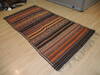 Kilim Brown Hand Knotted 42 X 79  Area Rug 100-137240 Thumb 4