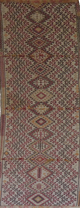 Baluch Grey Runner Hand Knotted 21 X 92  Area Rug 100-137270 Image 4