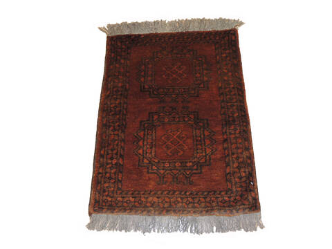 Baluch Brown Hand Knotted 21 X 210  Area Rug 100-137353 Image 2