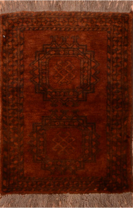 Baluch Brown Hand Knotted 21 X 210  Area Rug 100-137353 Image 0