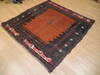 Kilim Red Square Hand Knotted 51 X 55  Area Rug 902-137397 Thumb 2