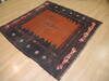Kilim Red Square Hand Knotted 51 X 55  Area Rug 902-137397 Thumb 3