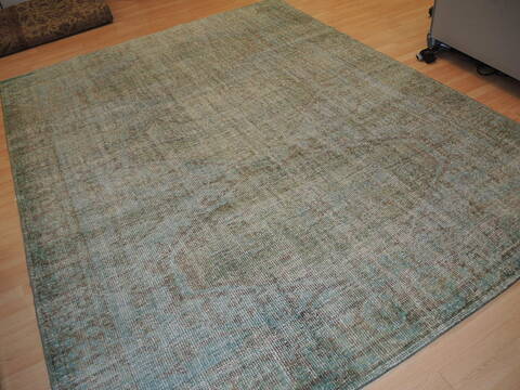 Oushak Blue Hand Knotted 710 X 102  Area Rug 902-137399 Image 5