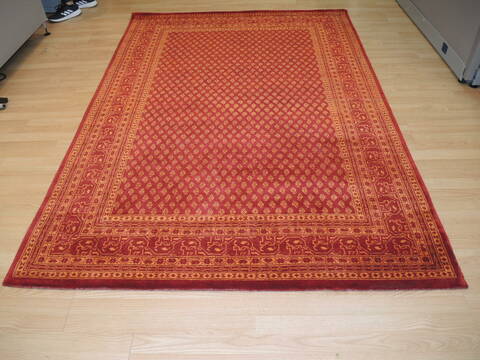 Botemir Red Machine Printed 56 X 710  Area Rug 100-137401 Image 1