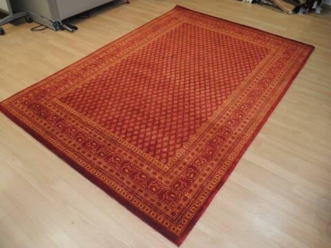 Botemir Red Machine Printed 56 X 710  Area Rug 100-137401 Image 2