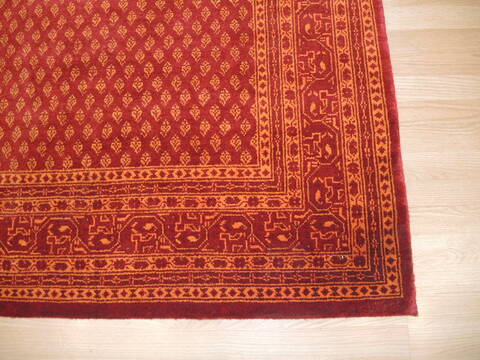 Botemir Red Machine Printed 56 X 710  Area Rug 100-137401 Image 3