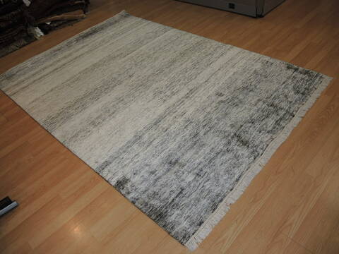 Modern Beige Machine Printed 55 X 80  Area Rug 100-137402 Image 3