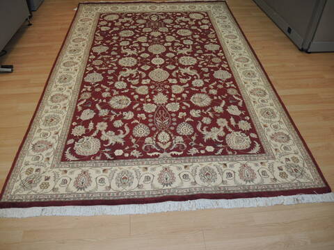 Pak-Persian Beige Machine Printed 611 X 93  Area Rug 100-137403 Image 1