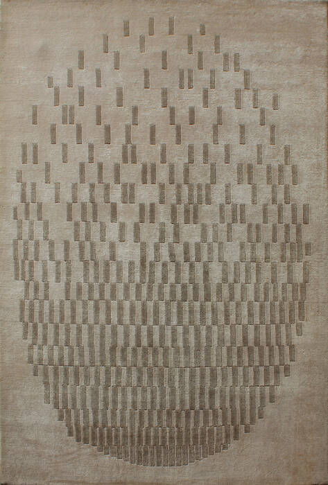 Tibetan Beige Hand Knotted 60 X 90  Area Rug 902-137449 Image 0