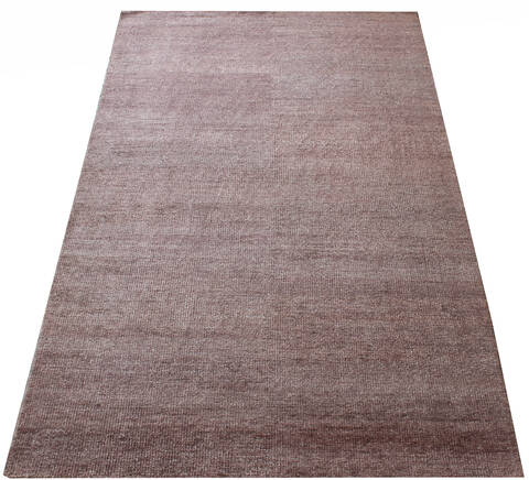 Modern Brown Hand Knotted 50 X 80  Area Rug 902-137479 Image 2
