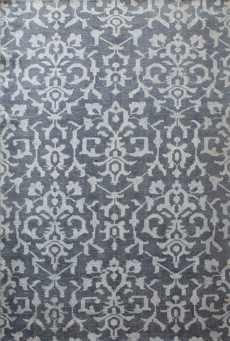 Modern Grey Hand Knotted 46 X 66  Area Rug 902-137482 Image 0