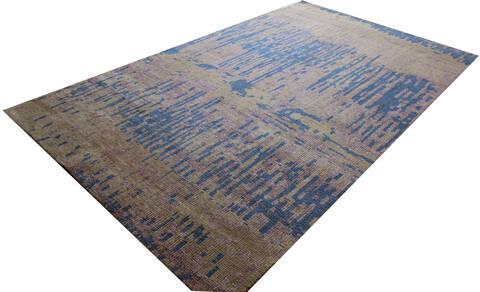 Modern Multicolor Hand Knotted 50 X 80  Area Rug 902-137499 Image 2
