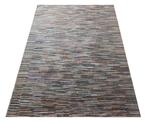 Modern Multicolor Hand Knotted 50 X 80  Area Rug 902-137502 Image 2