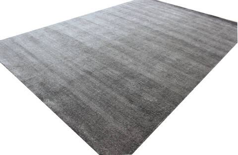 Modern Black Hand Loomed 60 X 90  Area Rug 902-137504 Image 1