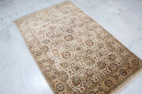 Jaipur Beige Hand Knotted 311 X 60  Area Rug 905-137537 Image 2
