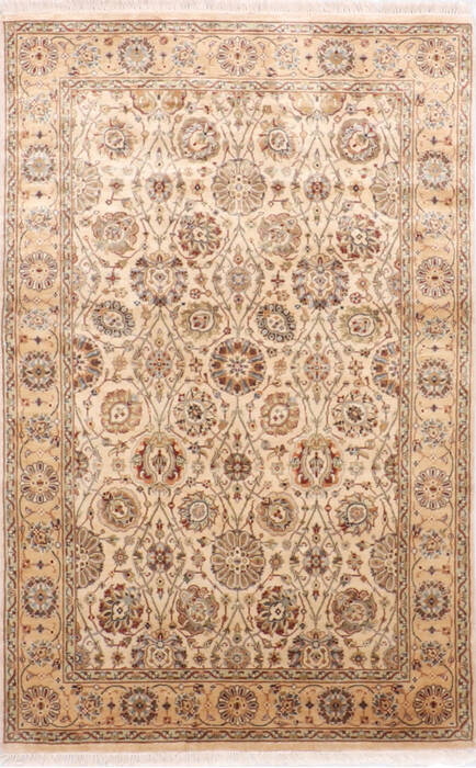 Jaipur Beige Hand Knotted 311 X 60  Area Rug 905-137537 Image 0