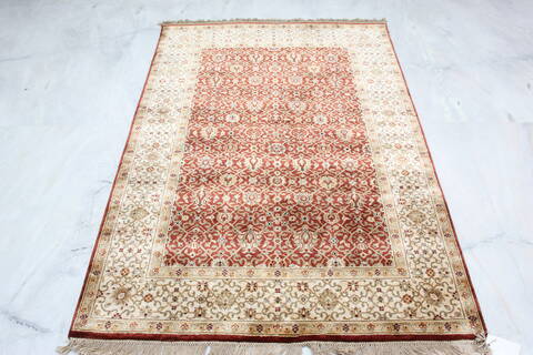 Jaipur Red Hand Knotted 311 X 511  Area Rug 905-137543 Image 1