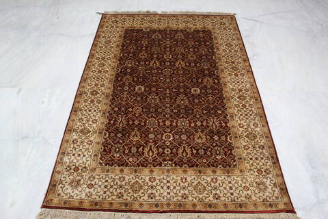 Jaipur Red Hand Knotted 311 X 511  Area Rug 905-137543 Image 5
