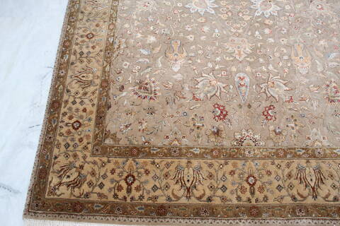 Jaipur Brown Hand Knotted 61 X 90  Area Rug 905-137550 Image 2